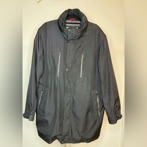 Marc New York Andrew Marc men’s black parka warm winter coat snap zip 2XL